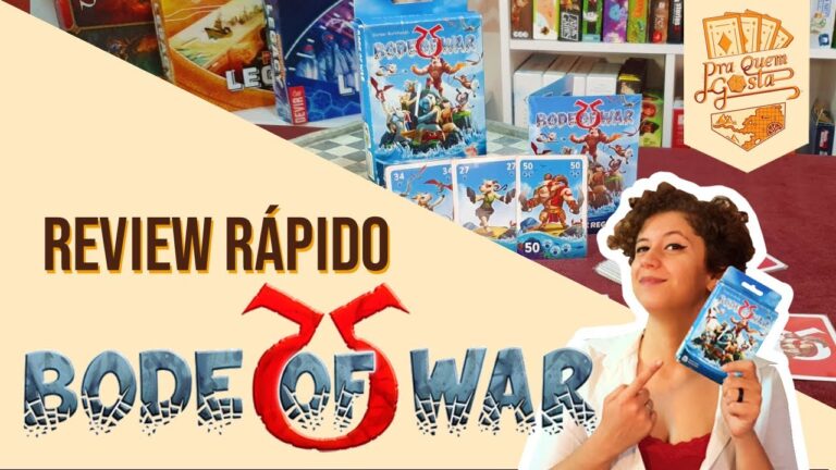 REVIEW RÁPIDO: BODE OF WAR – Pra Quem Gosta