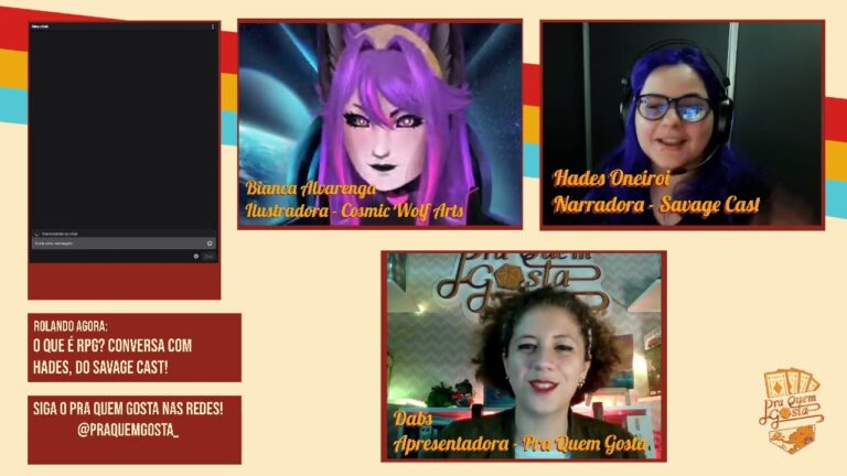 LIVE SAVAGE WORLDS – O que é RPG e conversa sobre AVENTURAS FURIOSAS!