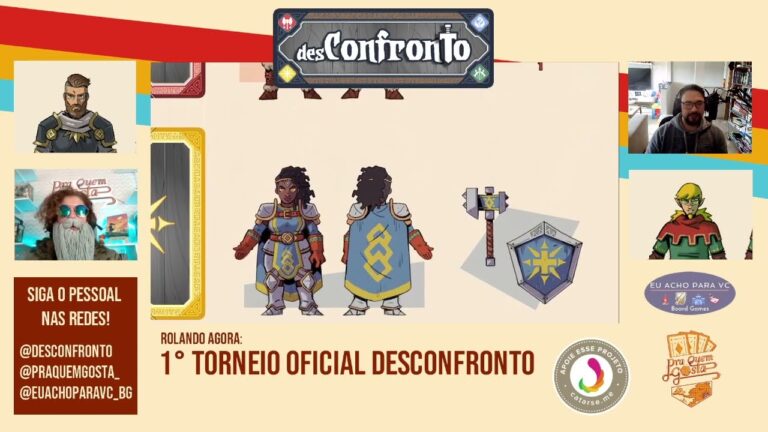 LIVES PQG: 1º Torneio Oficial de DesConfronto! Partida 1 – Dia 2