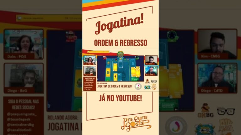 CONHEÇA ORDEM E REGRESSO! – Pra Quem Gosta