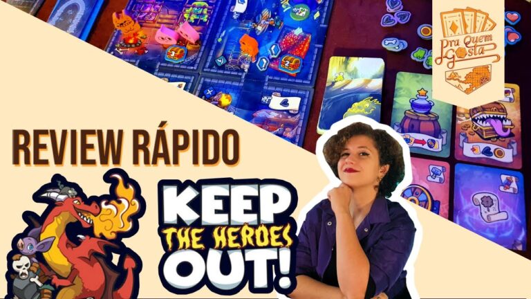 REVIEW RÁPIDO: KEEP THE HEROES OUT – Pra Quem Gosta