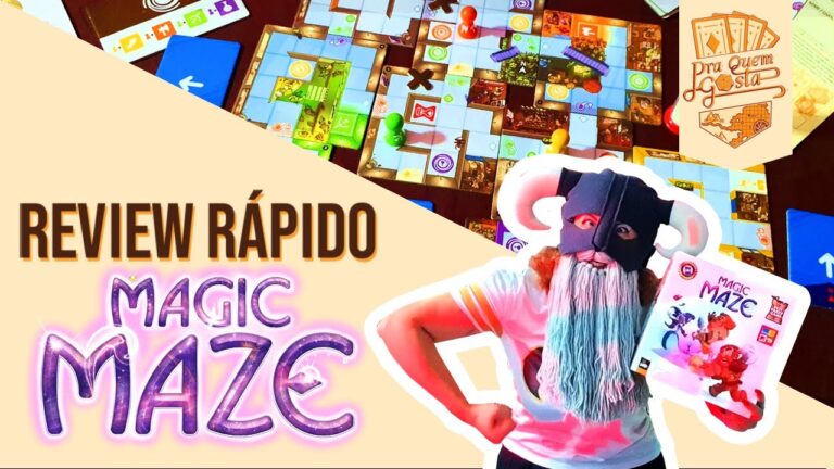 REVIEW RÁPIDO: MAGIC MAZE – Pra Quem Gosta