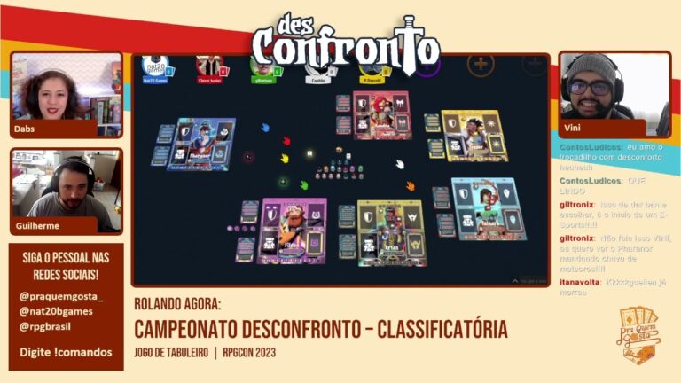 CAMPEONATO DESCONFRONTO – Classificatória 3 e Semifinal 1 | RPGCON