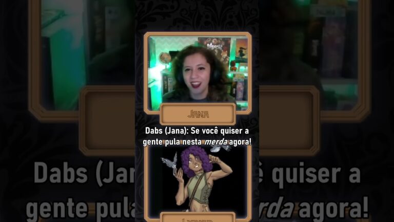 TRETA OU FLERTE? – cortes da live Chrysopoeia RPG