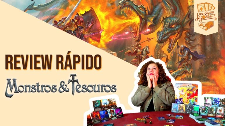 REVIEW RÁPIDO: MONSTROS & TESOUROS – Pra Quem Gosta