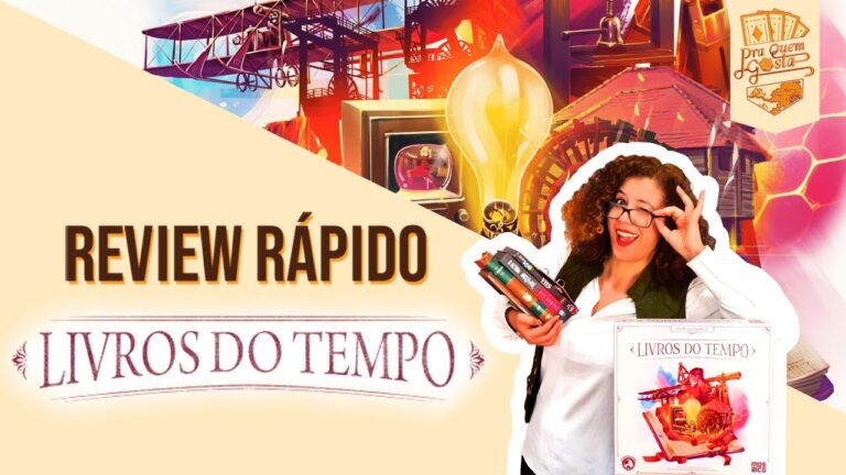 REVIEW RÁPIDO: LIVROS DO TEMPO – Pra Quem Gosta