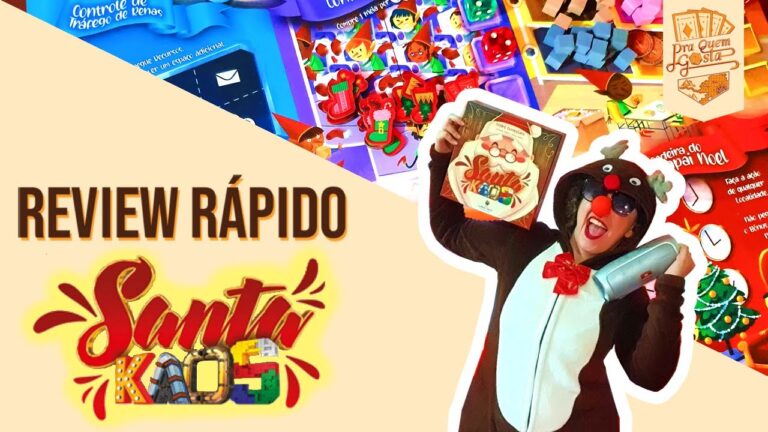 REVIEW RÁPIDO: SANTA KAOS (protótipo) – Pra Quem Gosta