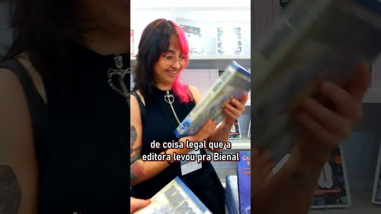 Bienal do Livro RJ – parte 1! #bienal #livros #rpg #boardgames