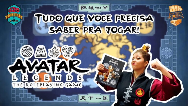 APRENDA A JOGAR: AVATAR LEGENDS RPG – Pra Quem Gosta #rpg #avatar