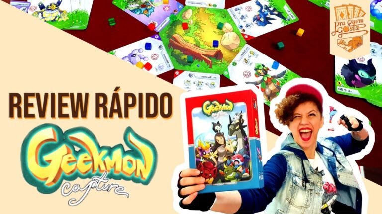 REVIEW RÁPIDO: GEEKMON CAPTURE – Pra Quem Gosta