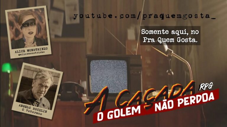 TEASER – A Caçada RPG: Angelo Rochlin | Weird Wars RPG no Pra Quem Gosta!