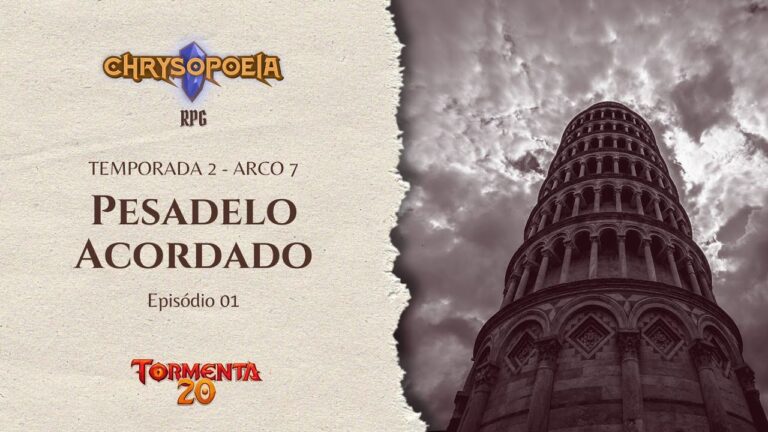 Chrysopoeia RPG – Pesadelo Acordado Ep. 01: O Sono se Espalha