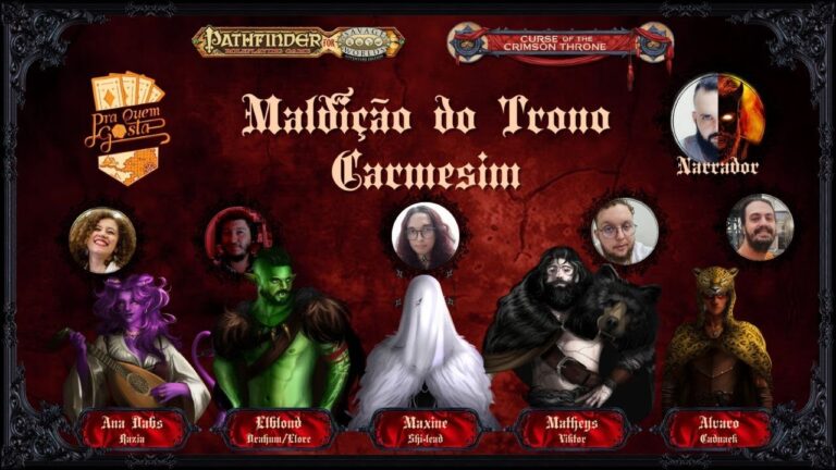Maldição do Trono Carmesim #4 – SWPF RPG | Pra Quem Gosta