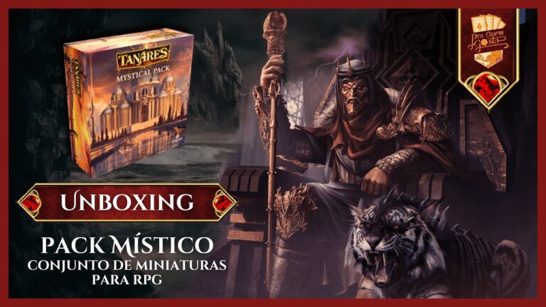 UNBOXING miniaturas MYSTICAL PACK | TANARES RPG – Pra Quem Gosta
