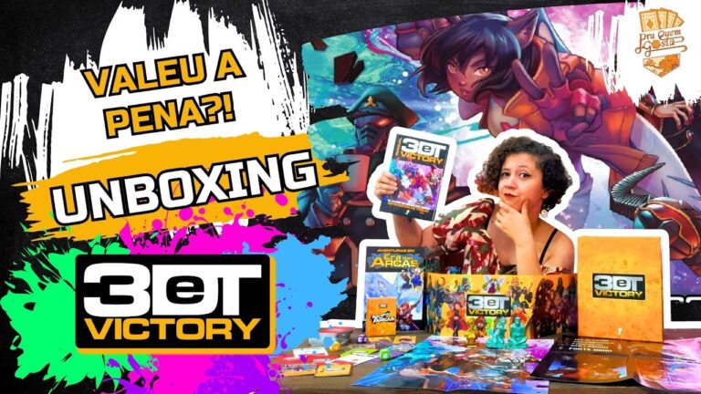 O QUE VEM NA CAIXA: PACK DELUXE – 3DeT VICTORY! | Pra Quem Gosta