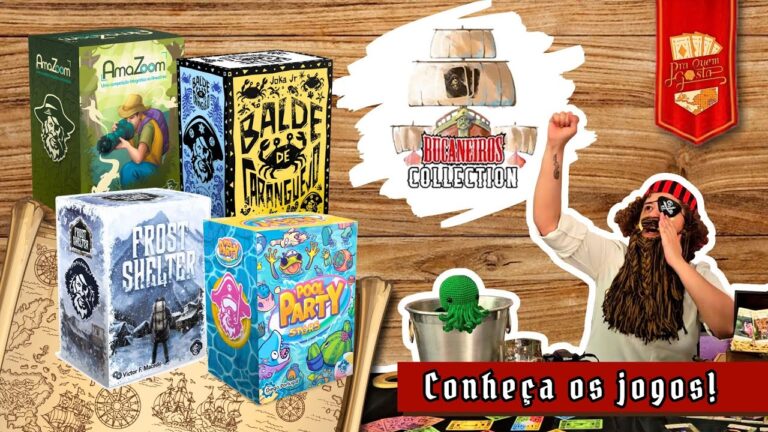REVIEW RÁPIDO: BUCANEIROS COLLECTION PARTE 1 (protótipo) – Pra Quem Gosta