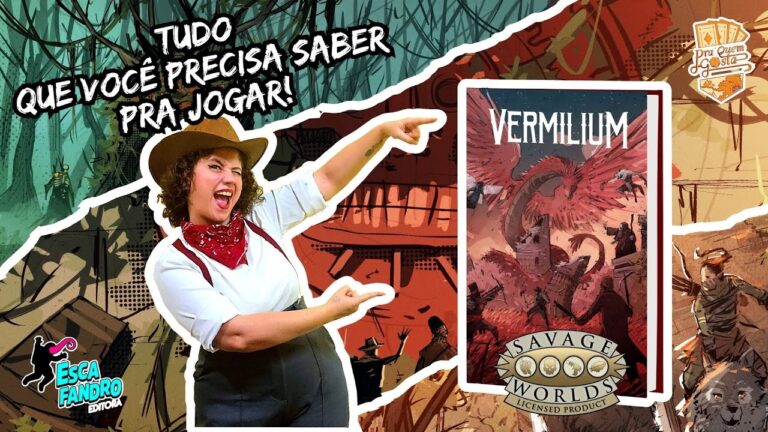 CONHEÇA VERMILIUM RPG! – Review do jogo e spoilers sobre o lançamento #rpg