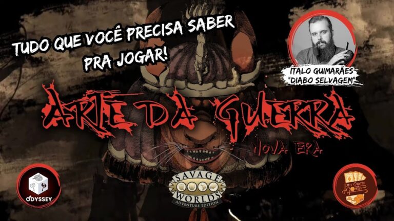 CONHEÇA ARTE DA GUERRA RPG! – Review do jogo #rpg