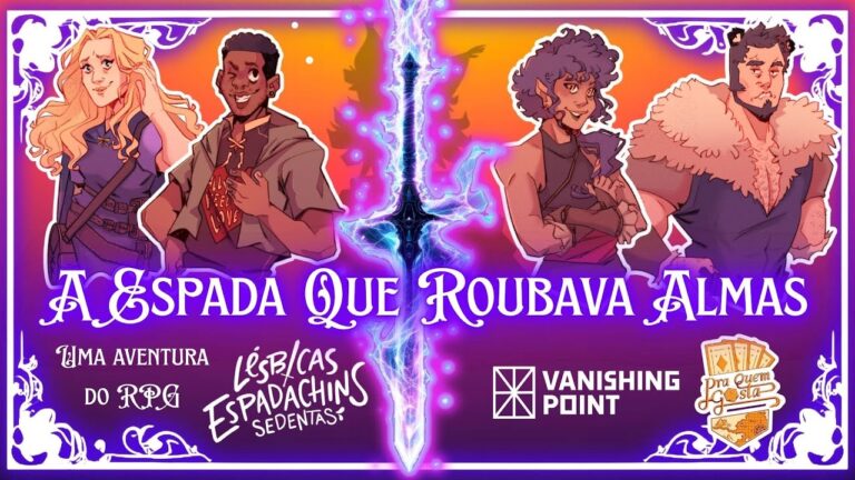 A ESPADA QUE ROUBAVA ALMAS Ep01 – Lésbicas Espadachins Sedentas (Thirsty Sword Lesbians) #rpg #lgbt