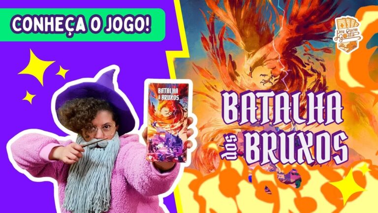 REVIEW RÁPIDO: BATALHA DOS BRUXOS (protótipo) – Pra Quem Gosta #jogos #partygames #lançamento