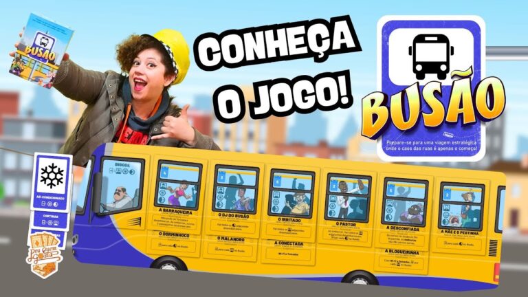 REVIEW RÁPIDO: BUSÃO (protótipo) – Pra Quem Gosta #jogos #partygames #lançamento