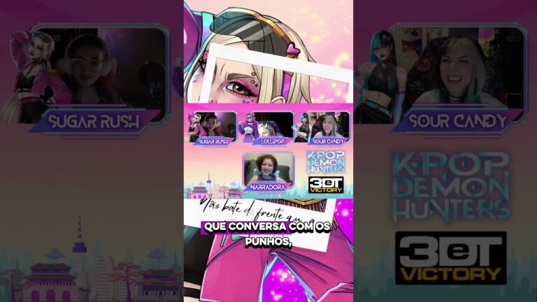 RPG DE KPOP DEMON HUNTERS?! 😍 Conheça Sugar Rush! #kpop #kpopdemonhunter #rpg #3det #games #idol
