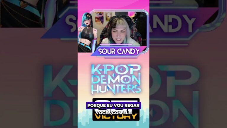 RPG DE KPOP DEMON HUNTERS?! 😍 Conheça Sour Candy! #kpop #kpopdemonhunter #rpg #3det #games #idol