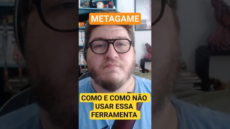 METAGAME NO RPG! Usar ou não usar? (E como?) #rpg #dicas #jogos