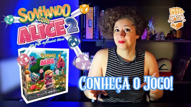 REVIEW RÁPIDO: SONHANDO COM ALICE – Pra Quem Gosta #jogos #boardgames #lançamento #alice