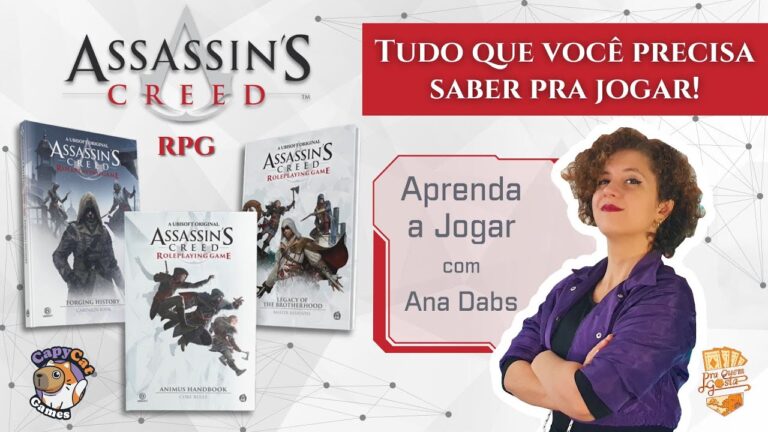 APRENDA A JOGAR ASSASSIN’S CREED RPG #rpg #assassinscreed #lançamento #dicasdejogos #tutorial
