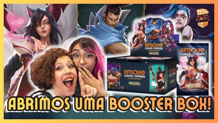 CARDGAME DE LOL! Unboxing Booster Box de RIFTBOUND! #leagueoflegends #riftbound #tcg #boosterbox