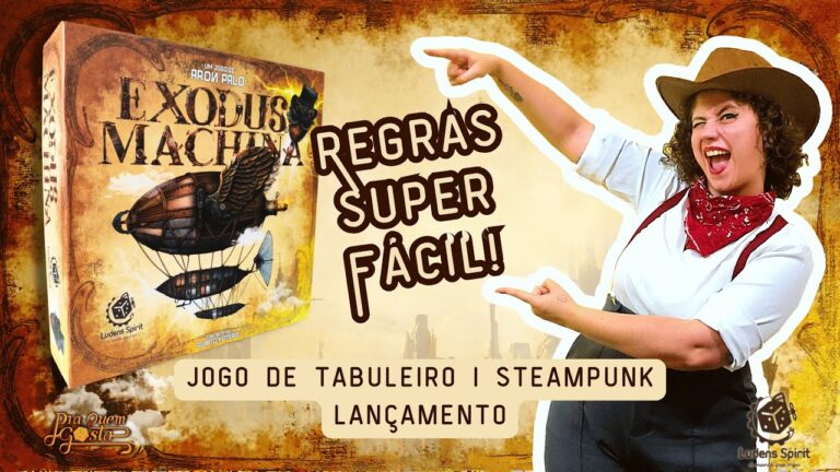 COMO JOGAR Exodus Machina #boardgames #steampunk #games #tutorial | Pra Quem Gosta