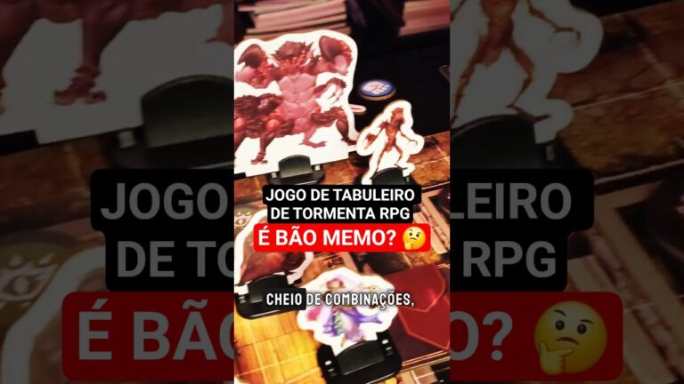 E BÃO MEMO esse EXPEDIÇÃO ESCARLATE? Jogo de Tabuleiro de Tormenta 20! #boardgames #rpg #games