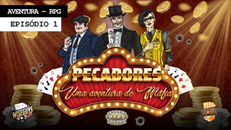 Pecadores Ep01 – Wiseguys RPG de máfia! | Pra Quem Gosta #rpg #mafia #jogos
