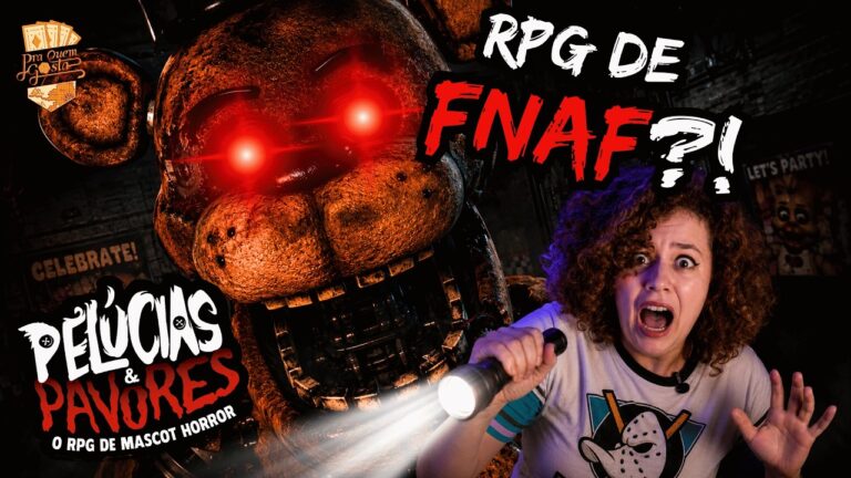 O FNAF BRASILEIRO QUE VAI TE ASSUSTAR! Aprenda a jogar PELÚCIAS & PAVORES #rpg #comojogarrpg